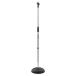 Microphone Stands With Heavy Rounds