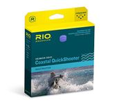 Rio Fly Fishing Fly Line Coastal Quick Shooter Wf5I Fishing Line, Clear/Chartreuse