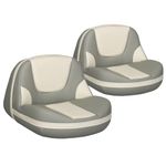 Leader Accessories Pro Casting Boat Seat Lean Pro Fishing Seat Butt Seat(Beige Light Gray)