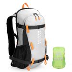 OutdoorMaster Hydration Backpack Pack, 18L Casual Daypack for Hiking, Cycling, Runing, Camping - Grey