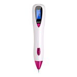 Generic Pink: Konmison Upgraded 9 Level Output Laser Tattoo Removal Pen LCD Display Sweep Mole Spot Freckle Wart Tag Remover Skin Beauty Tool