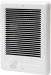 Cadet Com-Pak Electric Wall Heater Complete Unit with Thermostat (Model: CSC151TW, Part: 67509), 5120 BTU, 120 Volt, 1500 Watt, White