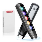 Scan Reader Pen, 134 Languages Real-Time Voice Translator Device, Scan Translator Pen, Supports Two Way Speech & Scan to Text Instant Translation,Online/Offline Smart Digital Reading Pen for Students