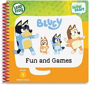 LeapFrog LeapStart Preschool (Level 1) Bluey Fun and Games Activity Book (English Version)