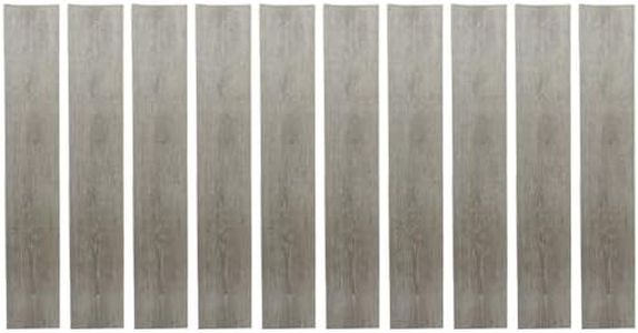 Achim Home Furnishings Achig # VFP1.2GO10 Nexus 1.2Mm Vinyl Floor Planks, 6 Inches x 36 Inches, Light Grey Oak,