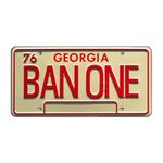 Smokey and The Bandit | BAN ONE | Metal Stamped License Plate