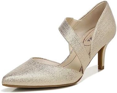 LifeStride Women's, Suki Pump, Light Gold, 7 Wide