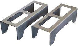 Fire Dogs/Andirons, Compact Size for stoves and Inserts, Clean and Modern Design"Classic"