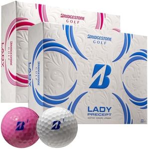 Bridgestone Golf White/Pink Double Dozen
