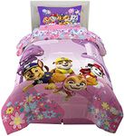 Franco Paw Patrol Girls Kids Bedding Super Soft Comforter and Sheet Set, (4 Piece) Twin Size, (Official) Nickelodeon Product by