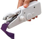 THE SIMPLE GHAR Handy Stitch Mini Hand Sewing Machine, Portable Handheld Stapler Style, for Home Tailoring, Quick Repair and Emergency Stitching