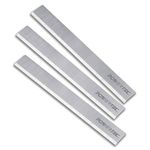 POWERTEC 6-1/8 Inch Jointer Blades for Ridgid JP06000, JP06101, JP0610, Craftsman 21705 Jointer, Replacement for Ridgid AC8600, JE08008, Craftsman 922995 Jointer Knives, Set of 3 (14802V)