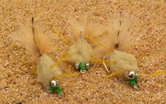 Rag Head Crab Fly | Mustad Duratin Hooks | Choose Hook #4 or #6 (4ct - Assortment)