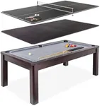 GoSports 7 ft 3 in 1 Pool, Dining, 