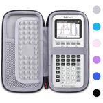 Hard Case Compatible with Texas Instruments TI-84 Plus CE/TI-84 Plus/TI-Nspire CX II CAS/TI-Nspire CX II/TI-83 Plus/TI-85 /TI-86 /TI30xs /TI36X Pro/TI 34 Color Graphing Calculator by XANAD