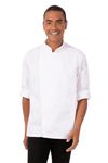 Chef Works Men's Hartford Chef Coat, White, Small