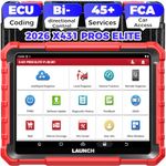LAUNCH X431 PROS ELITE Bi-directional Diagnostic Scanner, ECU Online Coding, All System Scan Tool, Support 45+ Services, CANFD&DoIP, Guide Function, 2 Years Free Update