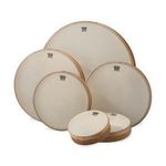 REMO Frame Drums, RENAISSANCE®, 6-Piece Pack, 8", 10", 12", 14", 16", 22" Diameters