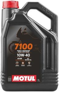 Motul 7100 4T 10W-40 Synthetic Oil 4 Liters (104092)
