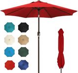 SANGMUCEN 9ft Patio Umbrella - 8 St