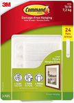 Command Picture & Frame Hanging Strips, Large (24 Pair)