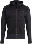 adidas Mens M Terrex TECH FLOOCE Hooded Jacket Black S