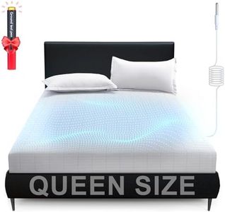 Adamson Grounding Fitted Sheet Queen Size, Earthing Sheets - Pure Silver Fiber & Organic Cotton + Grounding Cord + Tester Pen Included - 5-Year Assurance (White, Queen - 60"x80"x15)