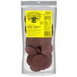 Old Trapper Teriyaki Double Eagle Beef Jerky | Traditional Style Real Wood Smoked | 1 Bag (80 Pieces)