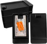 Gtouse 30 Pcs Check Presenters for Restaurants, Check Presenters for Servers, Guest Check Card Holders Black Restaurant Bill Book Tip Check Holders Guest Check Presenters for Servers Waitress Waiter