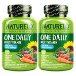 NATURELO One Daily Multivitamin for Men - with Vitamins & Minerals + Organic Whole Foods - Supplement to Boost Energy, General Health - Non-GMO - 240 Capsules| 8 Month Supply