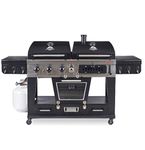 Pit Boss Memphis Ultimate Combo Gas and Charcoal BBQ/Smoker PBMEMU1 PLUS COVER AND REGULATOR KIT