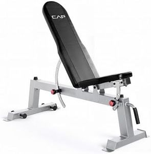 CAP Barbell Deluxe Utility Bench | Black