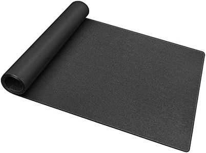 WERCHO Treadmill Mat Exercise Equipment Mat 36" x 78" Exercise Bike Mat for Stationary Bike Trainer Elliptical Thick Home Gym Workout Equipment Mat Gym Equipment Mat Protect Hardwood Floors Carpet