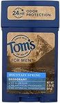 Tom's of Maine Deodorant Stick Mountain Spring, 2.25 Ounce, Mountain Spring, 2.25 ounces