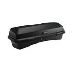 Thule Santu Hitch Cargo Box - Compatible with Thule Epos Bike Rack - 9 cu ft Internal Volume - 99lb Weight Capacity - Integrated Secure Lock System - Built-in Wheels for Easy Transport and Storage