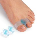 Promifun Bunion Cushions and Protectors, 12 Pieces of Bunion Pads and Cushions, Bunion Corrector for Big Toe, Relieve Foot Pain from Friction, Rubbing and Pressure - Blue