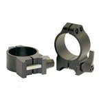 WARNE 214LM Maxima Quick Detach Scope Rings, Sintered Steel, Vertical Split, 30 mm, Medium Matte