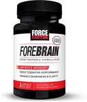Force Factor Forebrain Nootropic Brain Supplement to Improve Memory, Boost Focus, Increase Mental Energy, and Support Brain Health with Caffeine, Bacopa, and Huperzine A, 30 Capsules