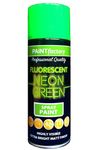 400ml All Purpose Neon Green 1755PR Spray Can Household Car Van Bike Aerosol Paint (3 Pack)