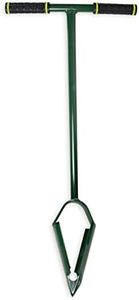 Klassic Post Hole Hand Auger | 4" Drill Size | Used for Plantation | Green | Fence Post Manual Digging | Soil Auger | for Planting Trees, Seedlings, Bedding Plants, Deep Cultivating, Digging Seeds