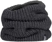 HEAT HOLDERS Larvic Neck Warmer - Thermal Chunky Winter Warmth - Ultimate Protection Against the Cold for Men - One Size Fits Most (Charcoal)