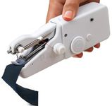 PANCA Handy Stitch Mini Sewing Machine Portable Handheld Silai Machine for Quick Stitching Clothes Repair DIY Craft Tailoring Tool Stapler Style Electric Sewing Machine for Home Travel Emergency Use