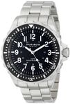 Akribos XXIV Men's AK689BK Grandiose Analog Display Swiss Quartz Silver Watch