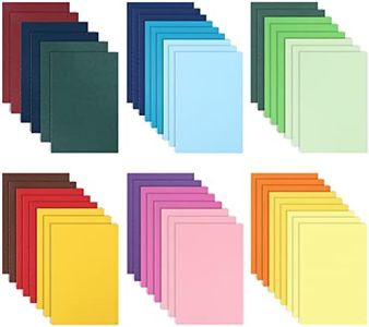 EOOUT 48pcs Journals Notebooks Bulk, 5.5" X 8.5", Ruled Lined Journals for Writing, 60 Pages, 18 Colors, for Kids, Office Supplies, School Supplies