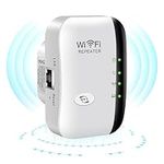 WiFi Extender Booster,Wireless Signal Booster Up to 3000sq.ft and 30 Devices,WiFi Range Extender with Integrated Antennas Ethernet Port,Support AP/Repeater Mode and WPS Function,Garden WiFi Extender