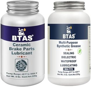 BTAS Brake Synthetic Ceramic Grease 8 oz & Dielectric Grease Automotive Electrical Connectors 8 oz