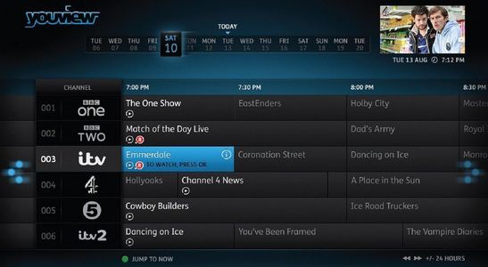 BT YouView+ Twin HD Set Top Box – Freeview Recorder