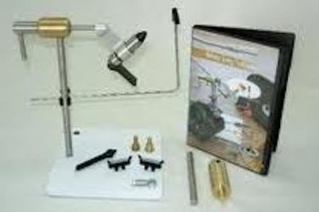 Peak Rotary Base Camp Vise Package - Midge C-Clamp - Fly Tying