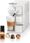 Nespresso Lattissima One Evo Automatic Coffee Maker by De'Longhi, Single-Serve Capsule Coffee Machine, Automatic frothed milk, Cappuccino and Latte, EN510.W, 1450W, White