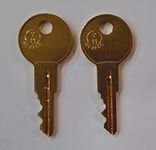 Generic Husky Lock Key, 2 Brass B01